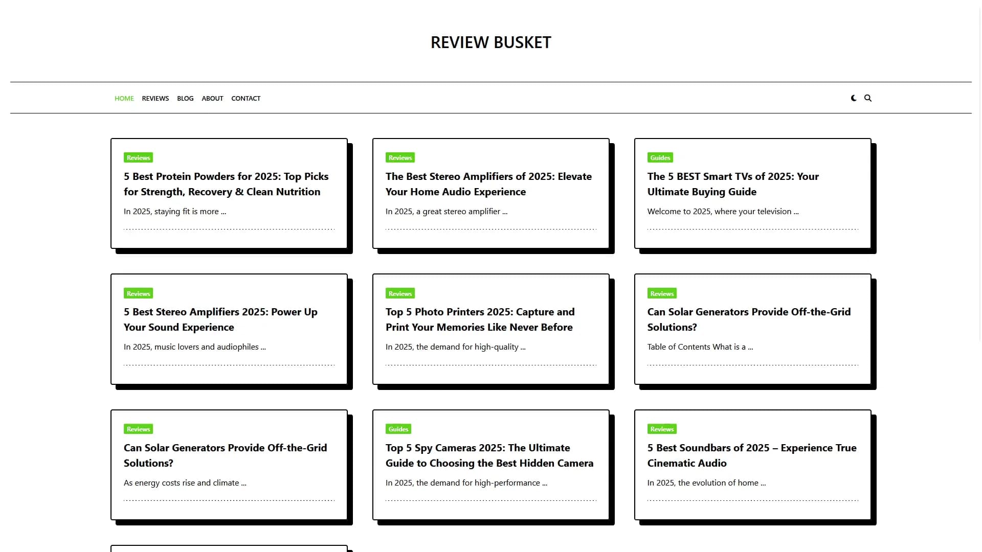 Review Busket